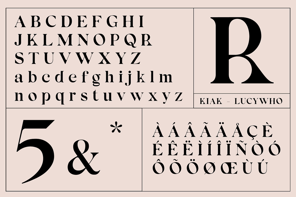 Kiak Serif Font, a Serif Font by lucywho.studio (Photo 3 of 10)