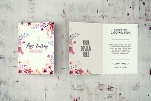 Invitation & Greeting Card Mockup V2