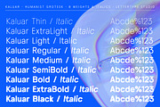 Kaluar Family | Intro 60% OFF, a Sans Serif Font by Lettertype Studio (Thumbnail 3 of 13)