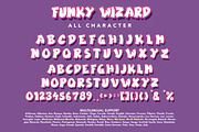 FunkyWizard - Graffiti Display Font, a Symbol Font by AQR Studio (Thumbnail 9 of 9)