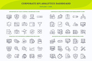 Corporate KPI Analytics Dashboard, an Icon by vexper (Thumbnail 2 of 5)