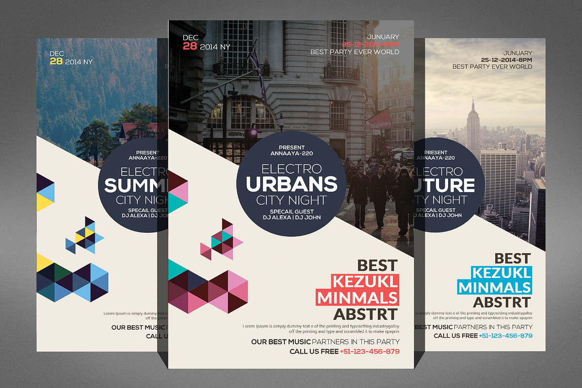100 Party Flyer Bundle, a Flyer Template by Graphic Templates (Photo 40 of 101)