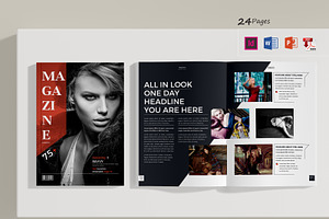 Magazine | Word & InDesign