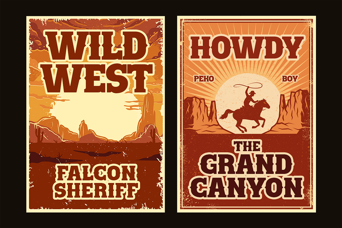 Western Hornet - Display Font, a Font by Pekotype (Photo 6 of 14)