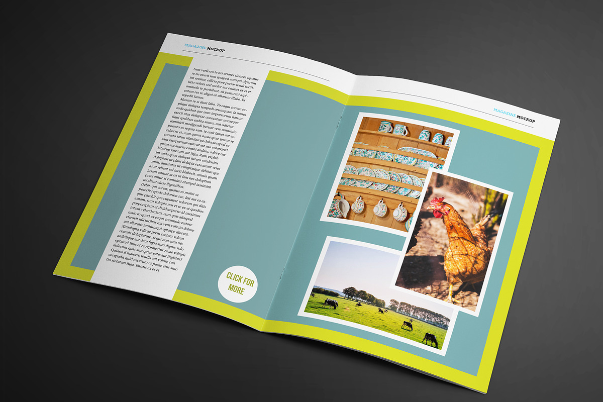 FARM-TO-TABLE Magazine Template, a Magazine Template by Lot 17 Media (Photo 4 of 4)