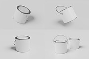 Bucket Paint Mockup, a Cups & Container Mockup by Pexelyou (Thumbnail 2 of 6)