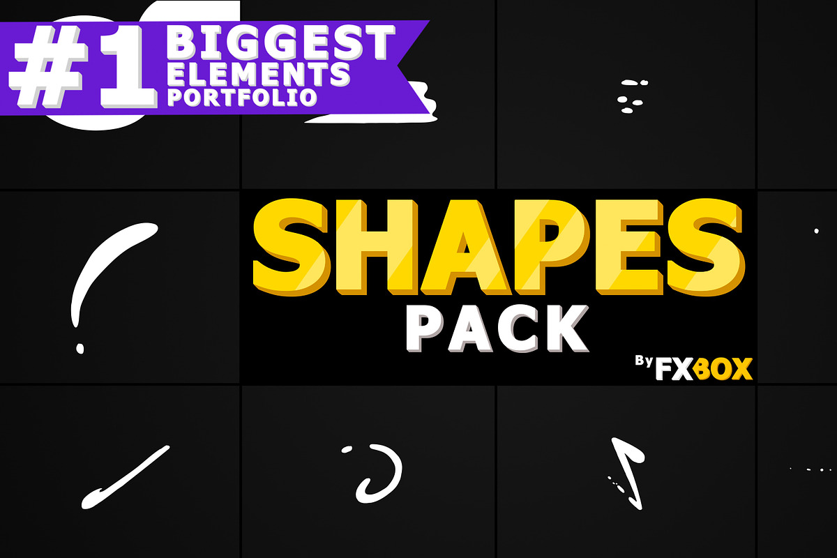 Shape Elements After Effects, a Templates & Theme by FlashFXbox (Photo 1 of 2)