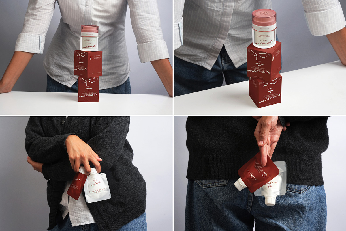 39 Cosmetic Product Packaging Mockup, a Packaging Mockup by Vitora Mockup (Photo 7 of 13)