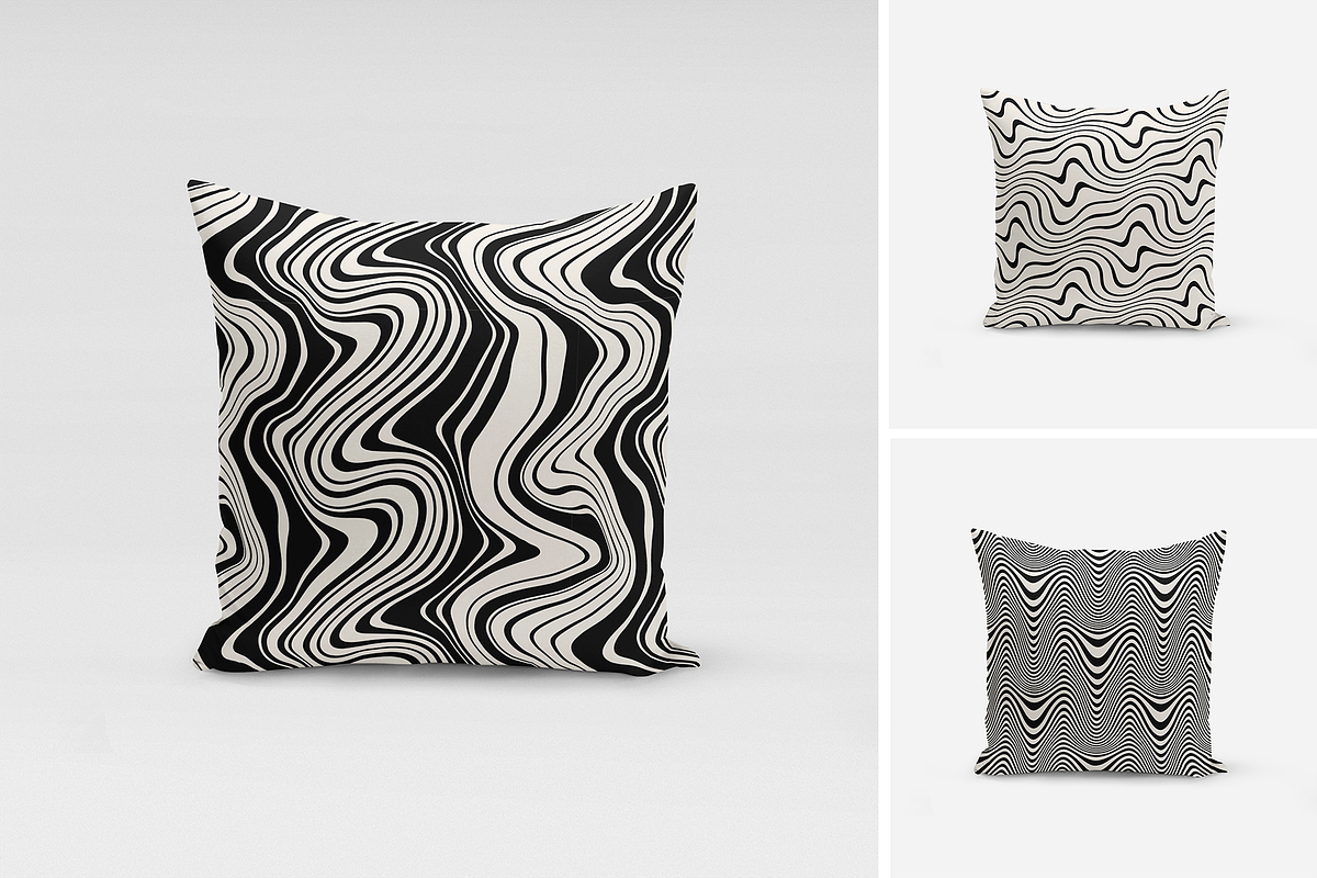 Wavy Seamless Patterns Collection, a Pattern Graphic by Curly_Pat (Photo 14 of 14)
