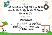 Happy Handprints - Kids Display Font, a Script Font by AQR Studio (Thumbnail 7 of 8)