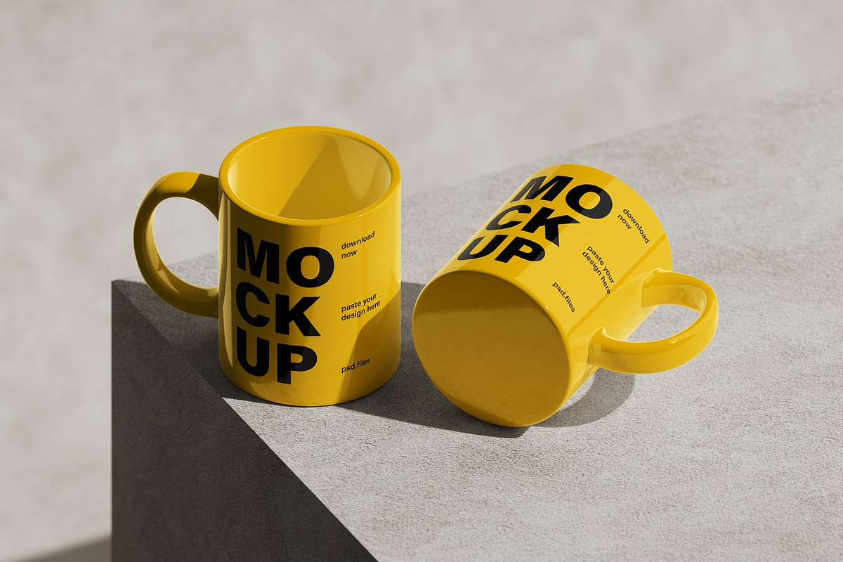 Ceramic Mug Mockup, a Packaging Mockup by UFR_GRAPHIC (Photo 4 of 4)