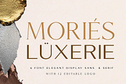 Sale! Mories Luxerie-Elegant FontDuo, a Sans Serif Font by MLKWSN (Thumbnail 1 of 17)