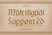 CS Monela – Uncial Font, a Serif Font by Craft Supply Co. (Thumbnail 3 of 8)