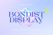 Bondist Display, a Serif Font by Fargun Studio (Thumbnail 1 of 24)