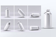 Glass Bottle Wrapped Paper Mock-Up, a Product Mockup by DesignRushMarket (Thumbnail 2 of 7)