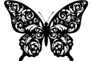 Beautiful Butterfly Silhouette, an Object Graphic by Designer_Momina (Thumbnail 18 of 20)
