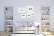 Interior Mockup Farmhouse Bundle, a Household Mockup by Designed By Gorovaya (Thumbnail 16 of 26)
