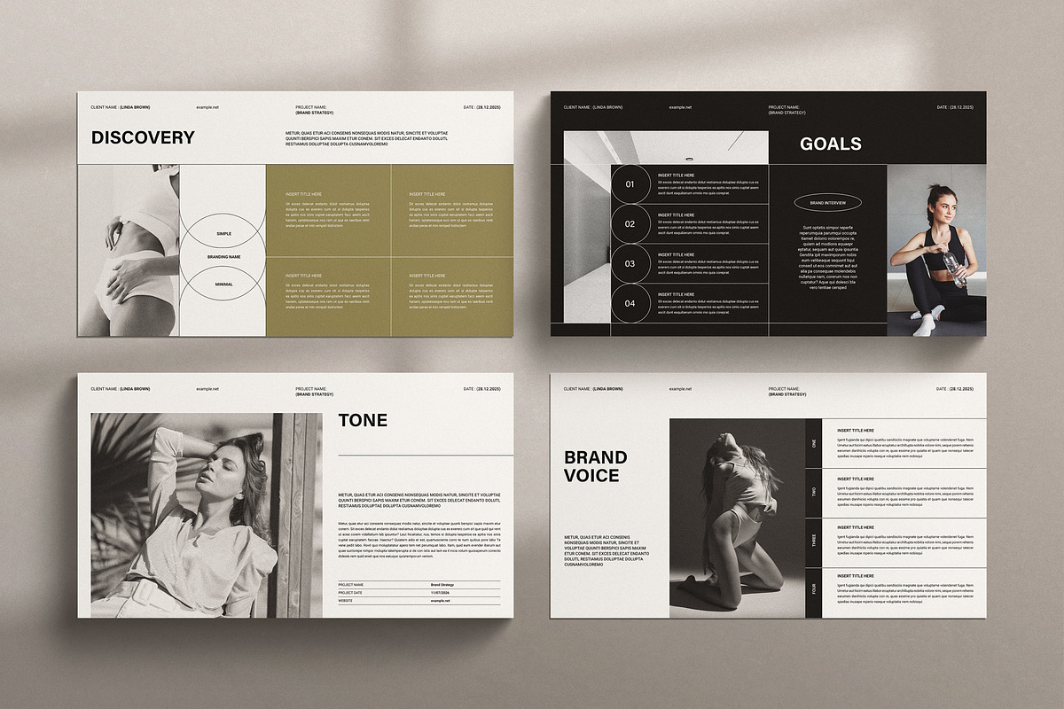 Brand Strategy Guide Presentation, a Presentation Template by TemplatesForest (Photo 6 of 9)