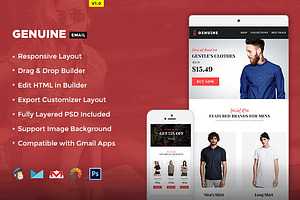 E-commerce E-newsletter + Builder