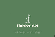Eco-friendly Green Sustainable Icons, an Icon by CreativeWilderness (Thumbnail 4 of 9)