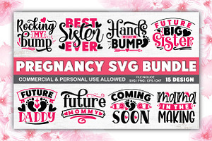 Pregnancy SVG Bundle