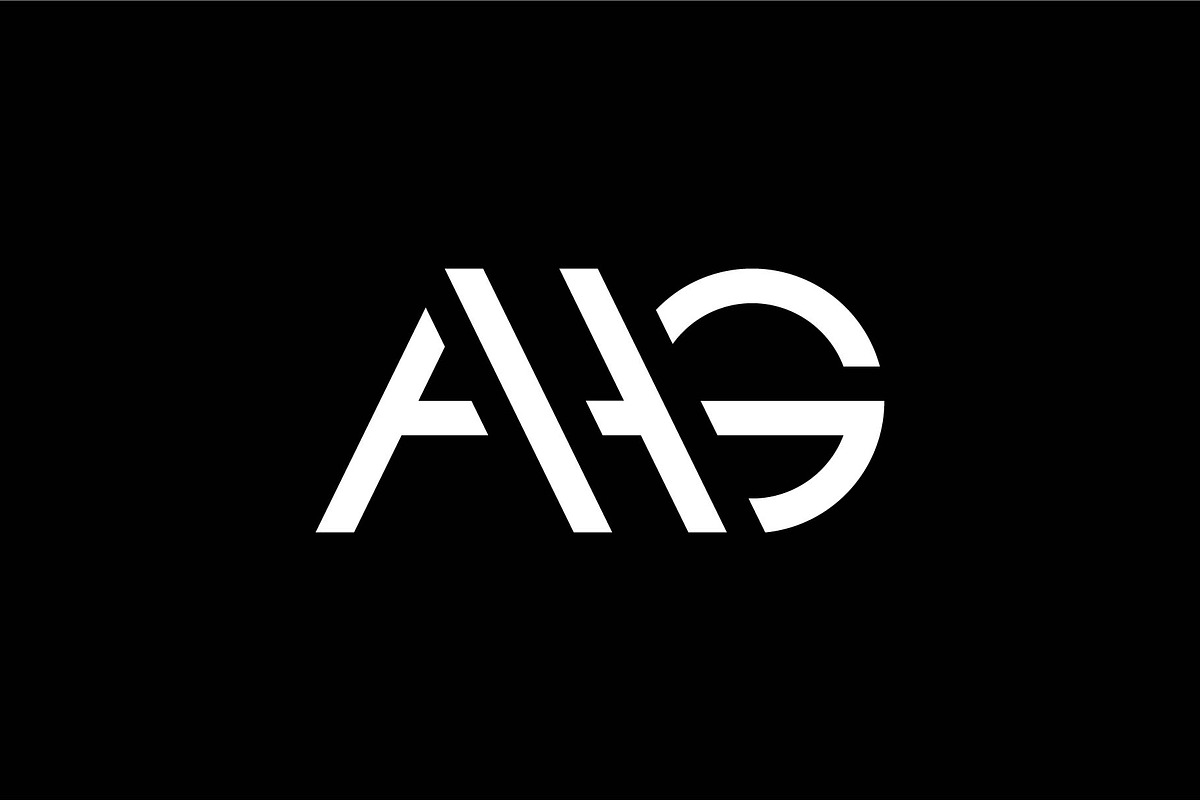 AHG Monogram Logo Template, a Branding & Logo Template by Evloxx Studio (Photo 2 of 2)