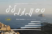 Cine Ellas font + Extras, a Script Font by George Bourle (Thumbnail 8 of 10)