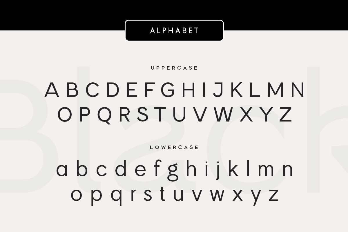 Black - Modern Corporate Sans Serif, a Sans Serif Font by Hamz Studio (Photo 4 of 13)