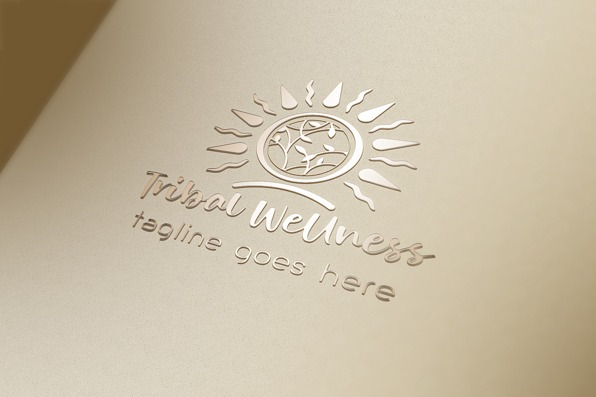 Tribal Wellness Logo Template, a Branding & Logo Template by GladicMonster (Photo 8 of 15)