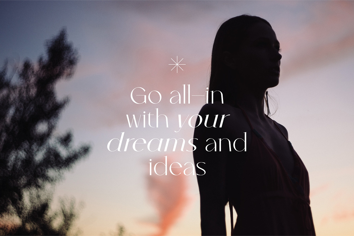 Kindred - Elegant and chic font, a Sans Serif Font by Studio Aurora (Photo 5 of 11)