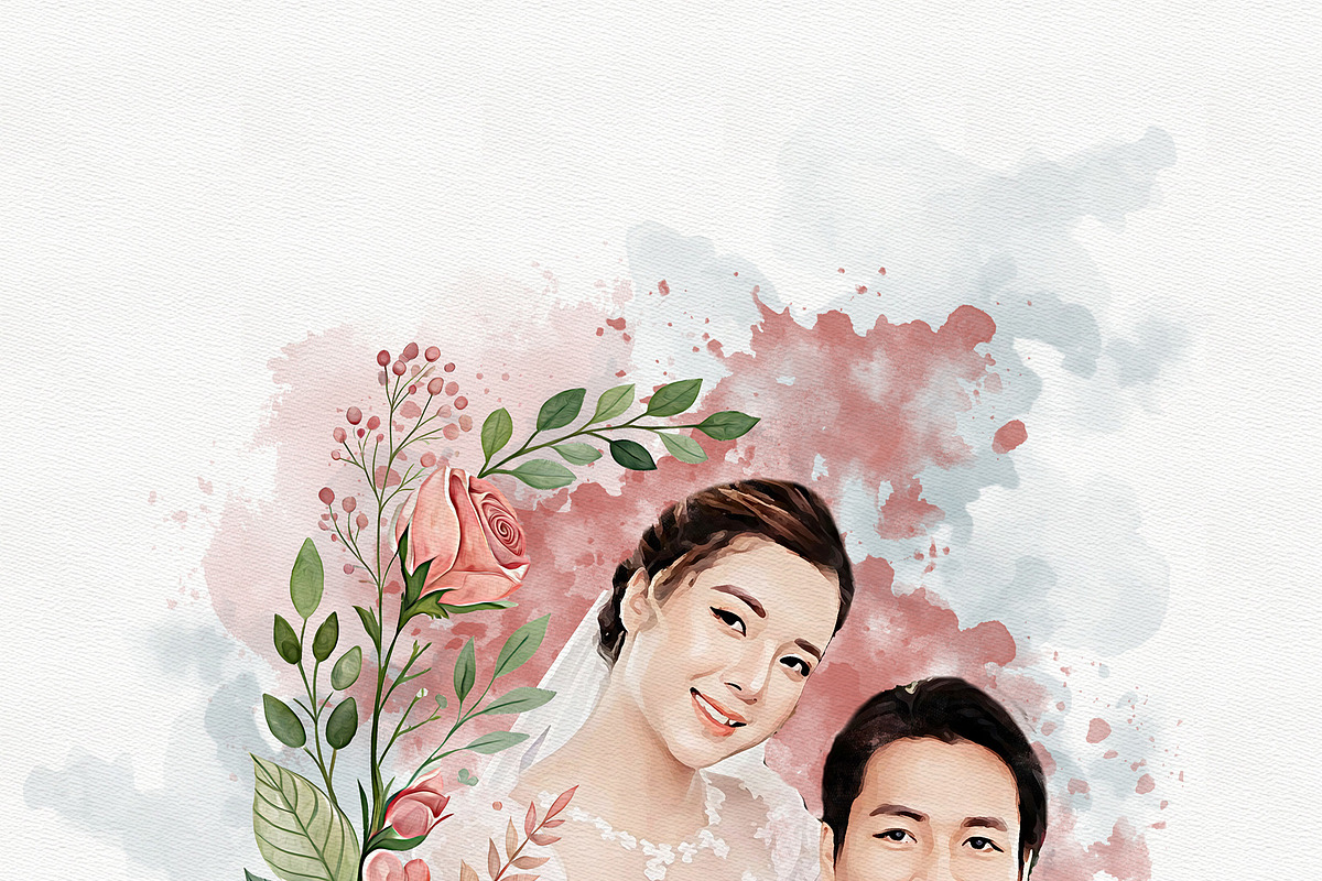 Custom Watercolor Wedding Effect, an Action Add-On by MRI STUDIO (Photo 11 of 19)