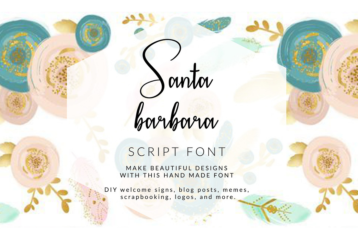 SANTA BARBARA SCRIPT FONT