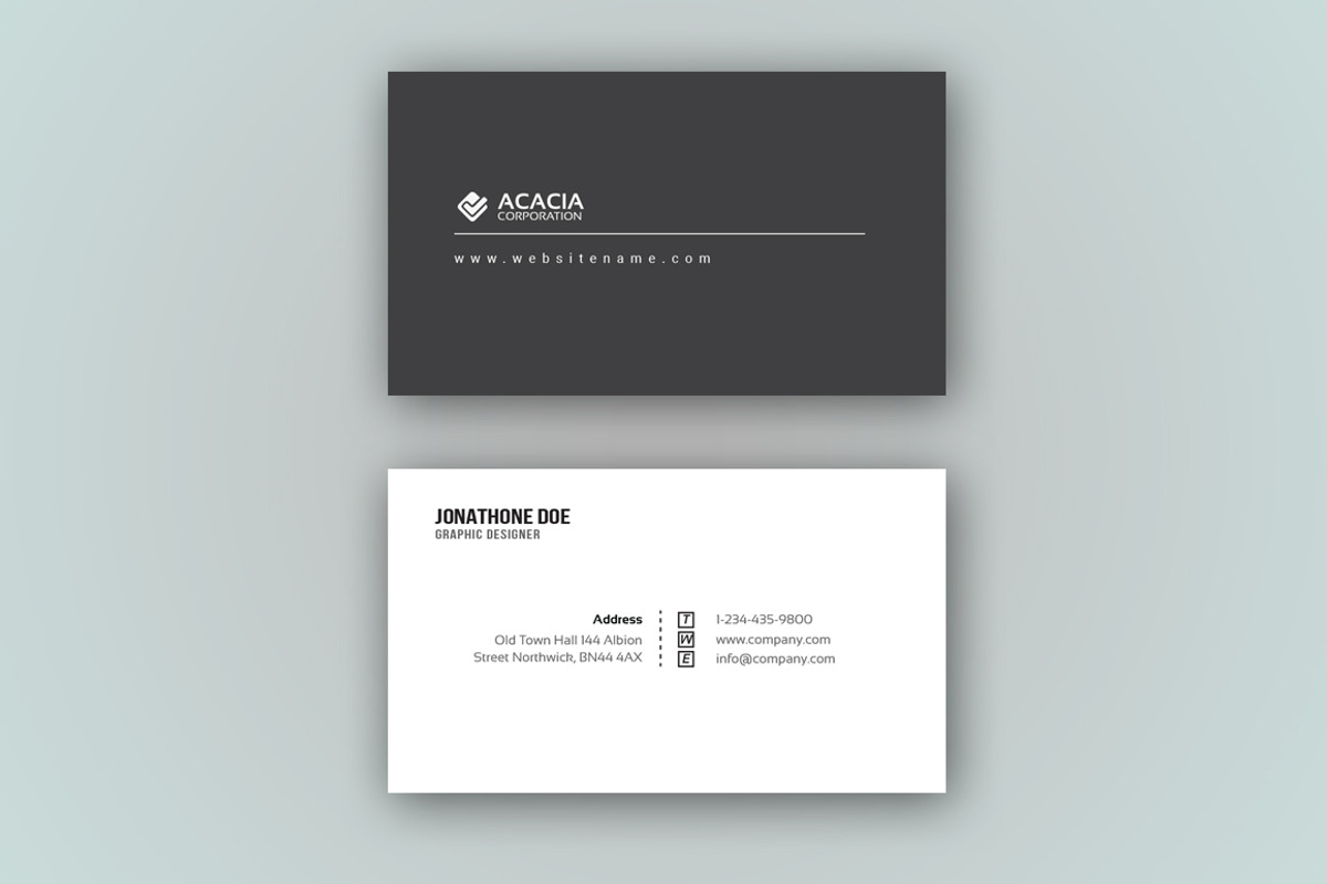 C-4 Business Card, a Business Card Template by DesignGhar