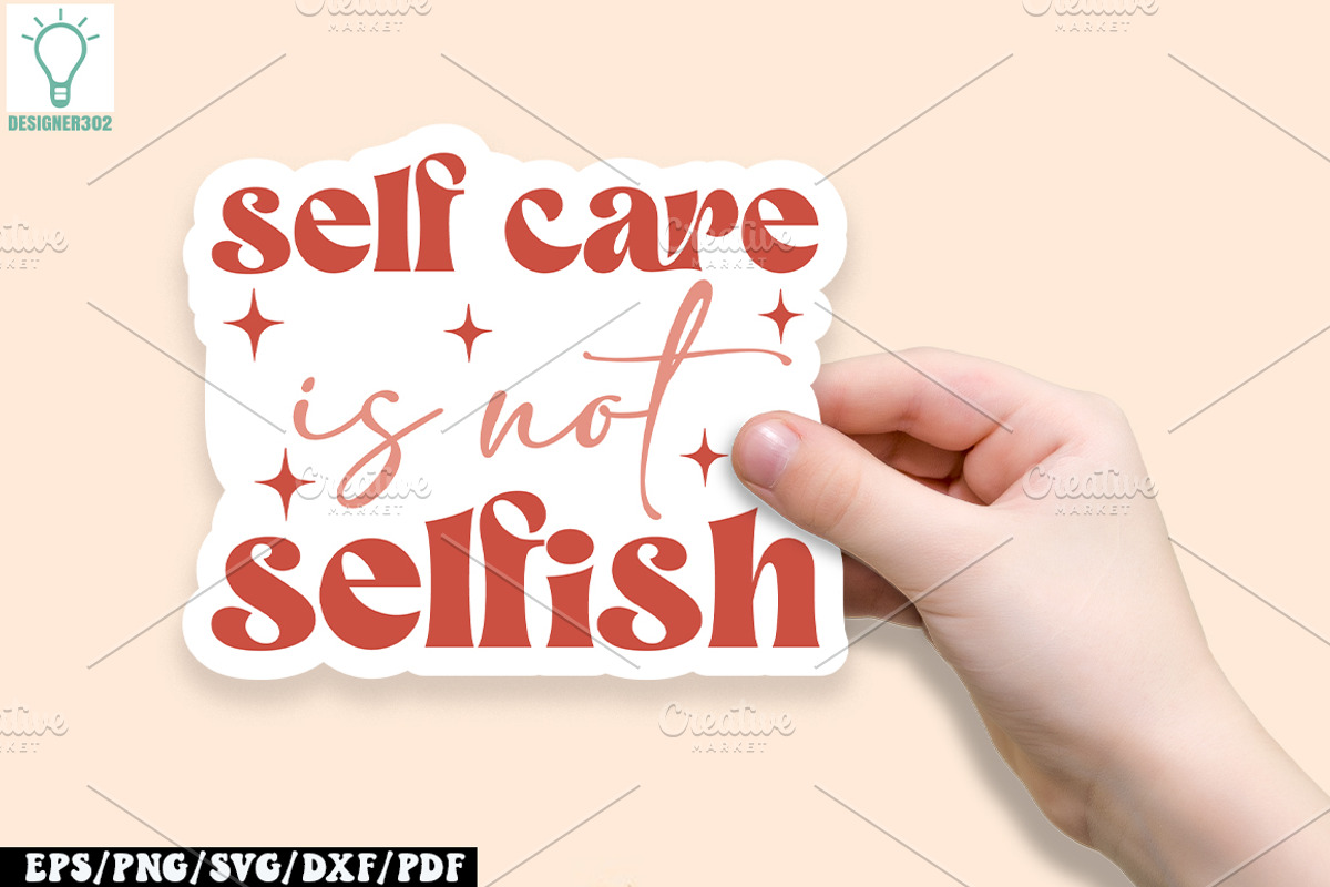 Boho Mental Health Sticker Bundle, a Graphic by Designer302 (Photo 12 of 22)