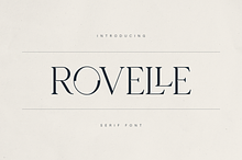 Rovelle — An Elegant Serif Font