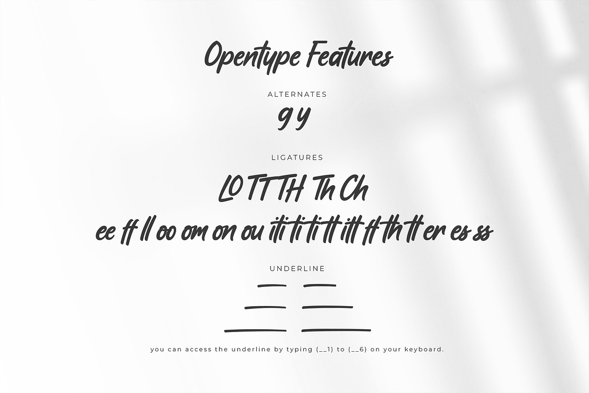Guttery | Bold Handwritten Font, a Handwritten Font by Ariya Works (Photo 7 of 10)