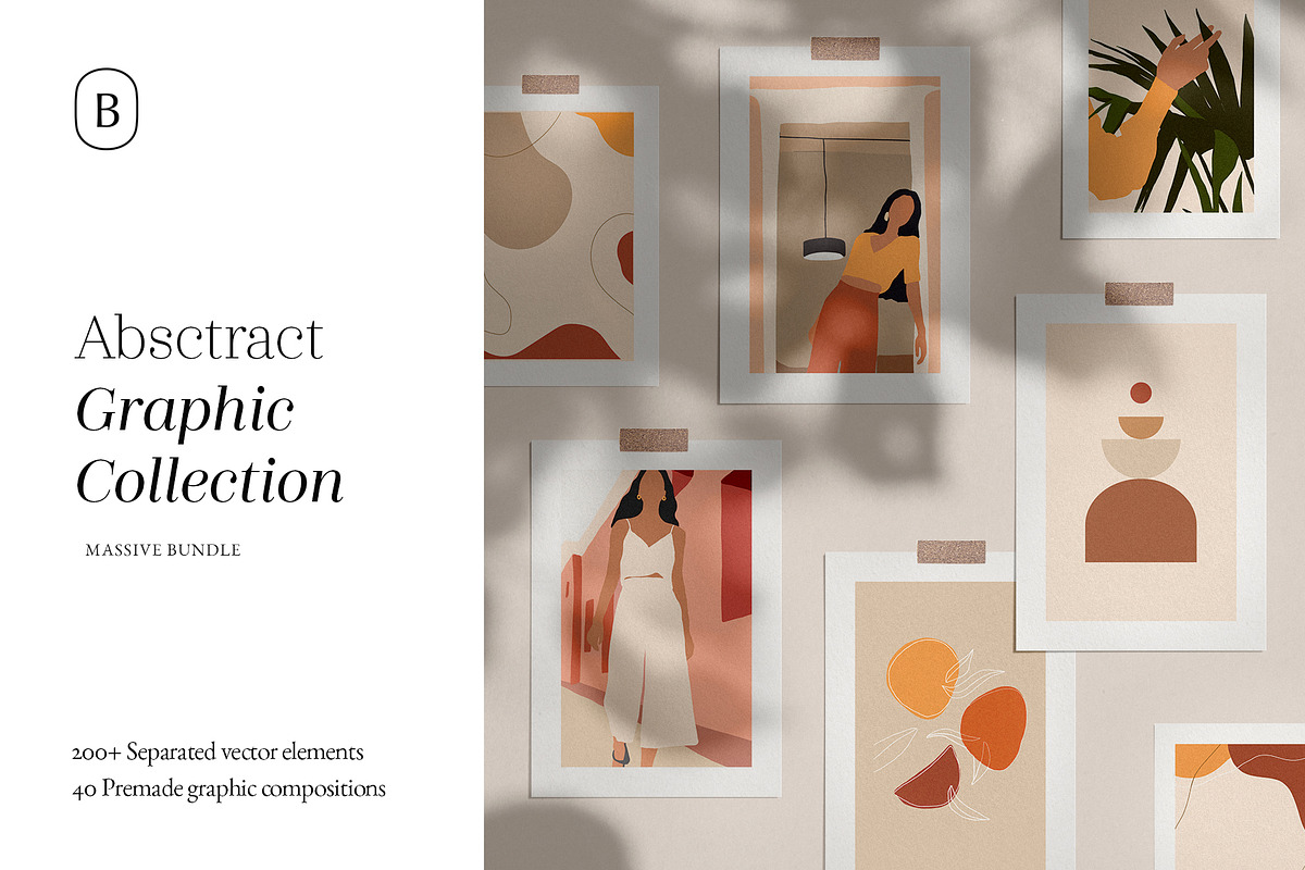 Abstract Graphic Collection, a Decorative Illustration by William Hansen (Photo 1 of 13)