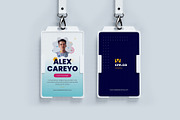 Creative ID Card Design Template, a Business Card Template by HiveArts (Thumbnail 1 of 3)