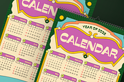 Vintage Pop Art Wall Calendar 2026, a Print Template by Annora Studio (Thumbnail 5 of 6)