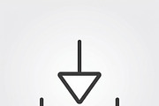 41 Vector Outline Social UI Icons, an Outline Icon by adenpinkstore (Thumbnail 19 of 20)