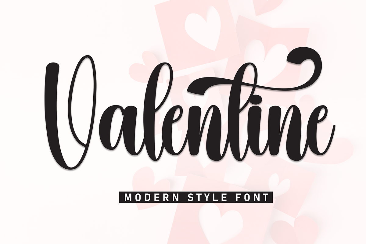 Valentine | Script Font