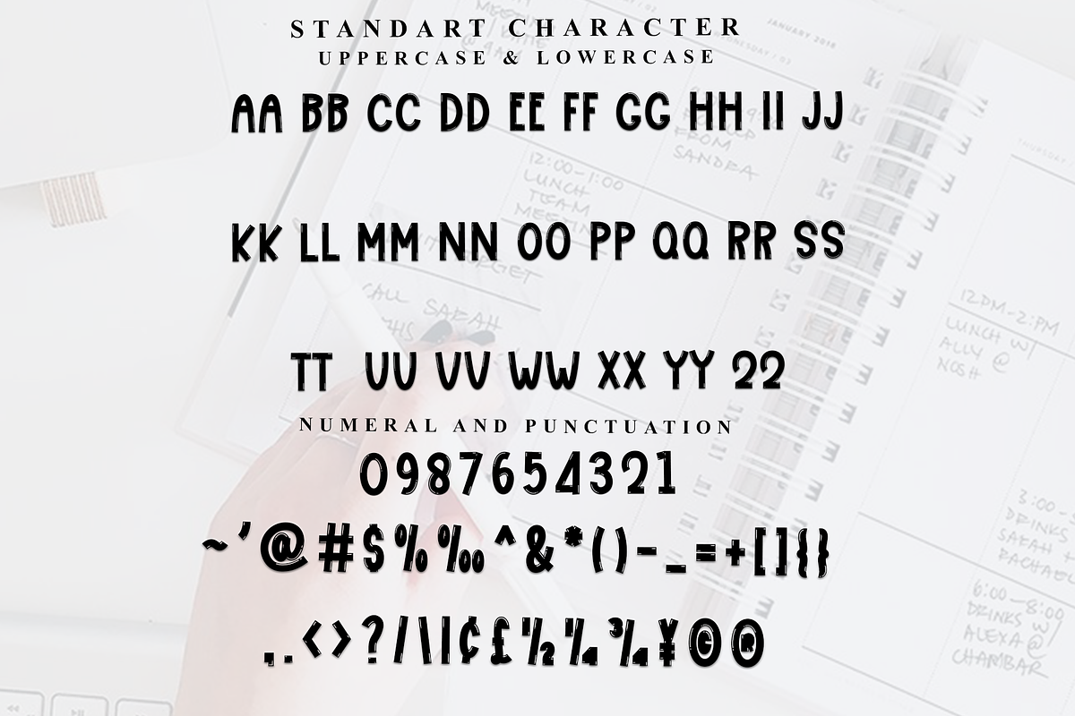 Conten Creator, a Script Font by FreshTypeINK (Photo 7 of 7)