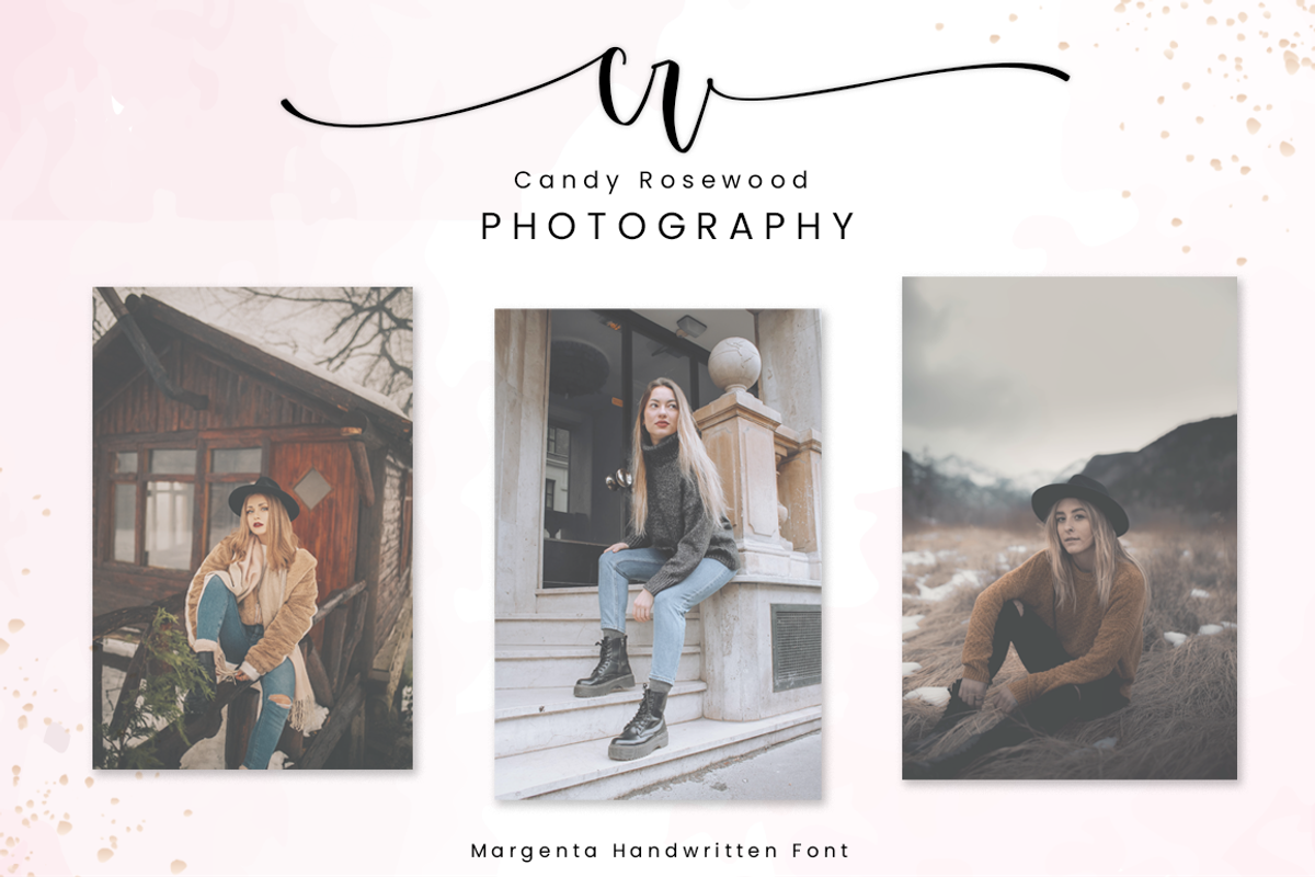 Margenta // Sweet Calligraphy, a Script Font by Sronstudio (Photo 9 of 10)