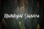 asgiho, a Script Font by khalwa.studio (Thumbnail 6 of 9)