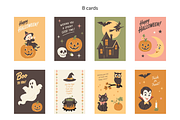 Vintage Halloween Design Bundle, a Seasonal Illustration by Digitaliya (Thumbnail 6 of 9)