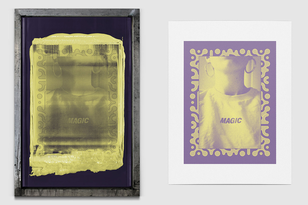 Silkscreen Print - Photoshop Effect, a Layer Style Add-On by bangingjoints (Photo 6 of 7)
