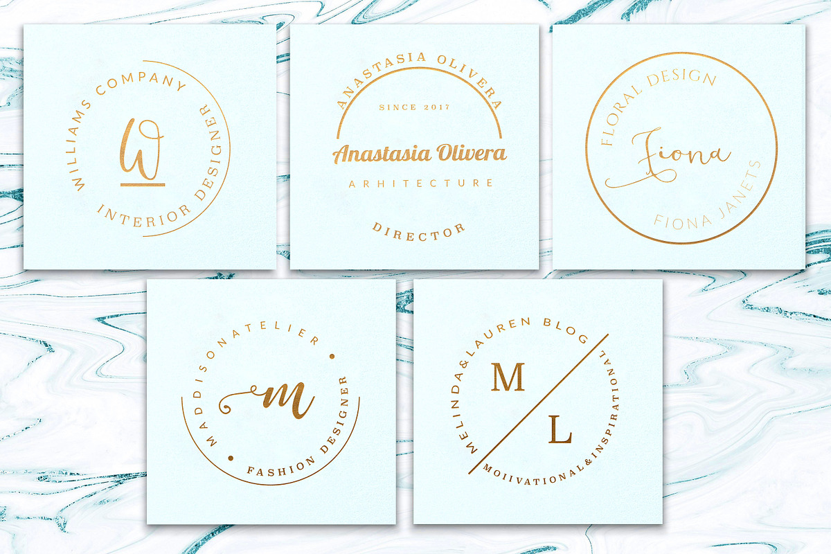 PREMIUM 120 Stamp Logo Bundle, a Branding & Logo Template by IsikChic (Photo 24 of 30)