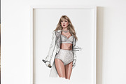 Taylor Swift Illustration, a Person Illustration by BigArtLab (Thumbnail 3 of 3)