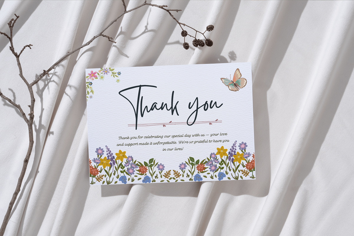 Elegant Floral Wedding bundle, an Invitation Template by WynterLife Studio (Photo 6 of 6)