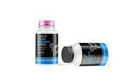 Plastic Jar with Screw Cap Mockup, a Packaging Mockup by artBit Design Studio (Thumbnail 10 of 10)